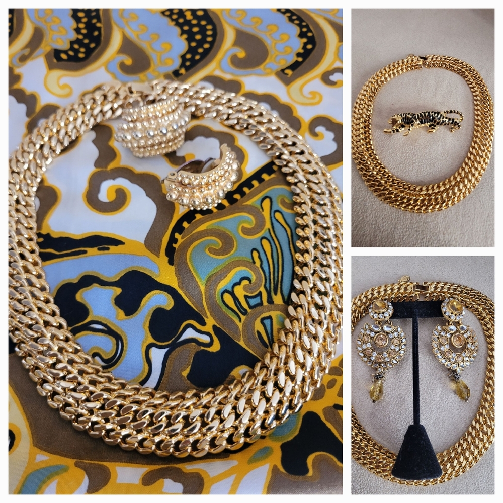 Gold Signed  Chocker - Picture 4 of 6